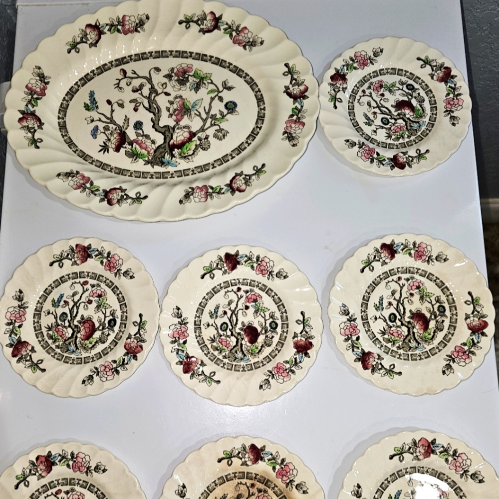 Myott Fine Staffordshire Indian Tree Ware